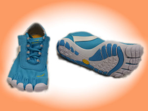 Vibram FiveFingers (Zehenschuh) - SPEED XC - Blau/Weiss (W)