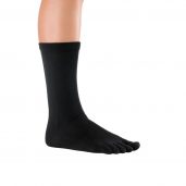 wadenlange Zehenstrümpfe (schwarz)
