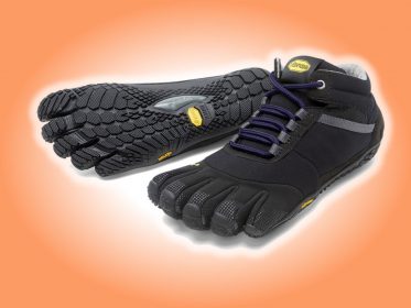 Zehenschuhe Trek Ascent insulated (schwarz/viola)