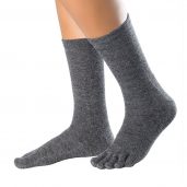 Knitido Zehensocken Merino Flirt (schwarz)