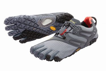 V Trail Vibram Fivefingers Frauen Modell (Grau / Schwarz / Orange)