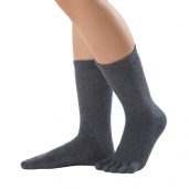 Knitido Zehensocken Merino Flirt (anthrazit)