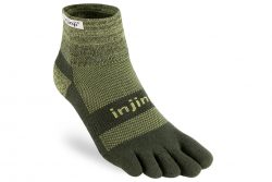 213130HER Injinji Trail Mini-Crew herb Zehensocken