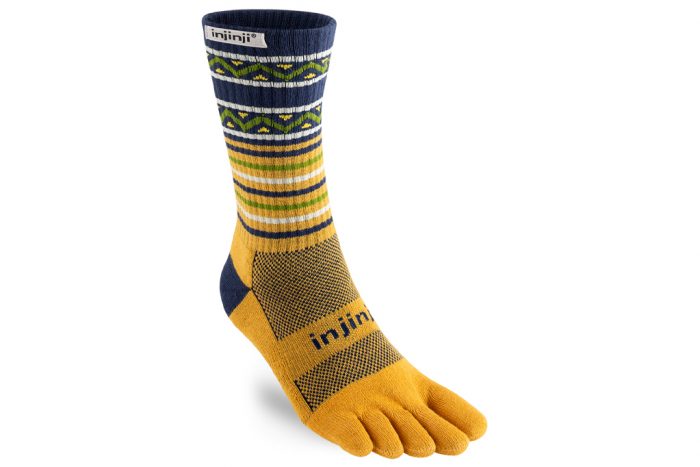 213170DIJ Injinji Trail Crew dijon Zehensocken
