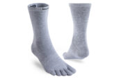 060270GRE - Injinji - Liner - Crew - Grey - Zehensocken