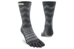 223670SLA - Injinji - Outdoor - Crew - MW - Merino - Slate - Zehensocken