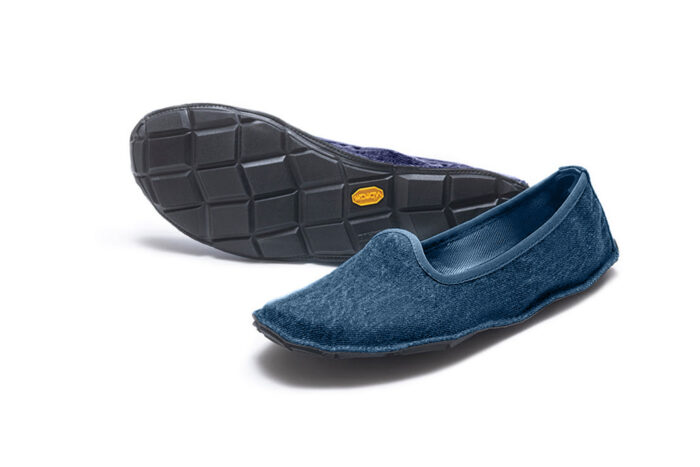 23W2M02 - Vibram - One Quarter - Slipon - Hemp - Blue - Black