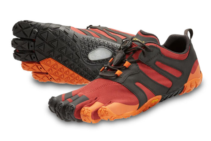 23M7604 Vibram FiveFingers V Trail 2.0 Pompeian Red / black