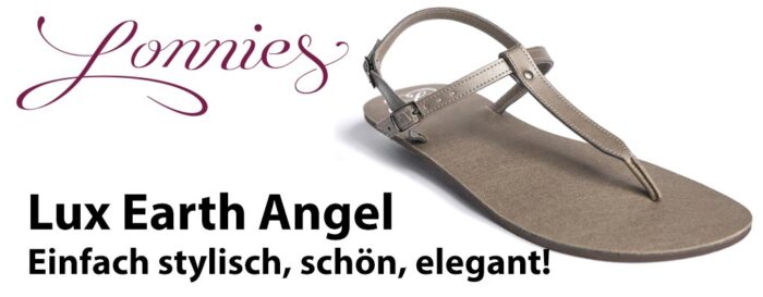 Lonnies Barfuss-Sandalen Lux Earth Angel