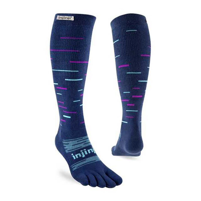 233790TWL injinji snow over-the-calf twilight-blau