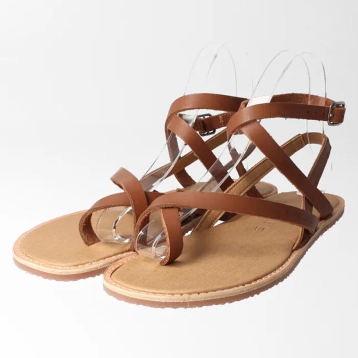 BN55907SL910 blifestyle sonnenkussstyle sandale haselnuss