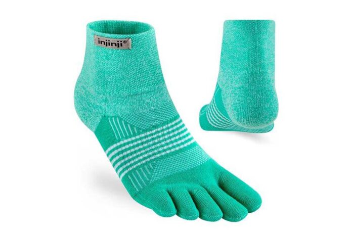 213131FRO injinji womans trail mini crew frost zehensocken