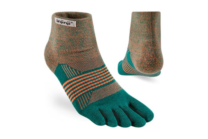 213131TID injinji womans trail mini crew tidepool zehensocken