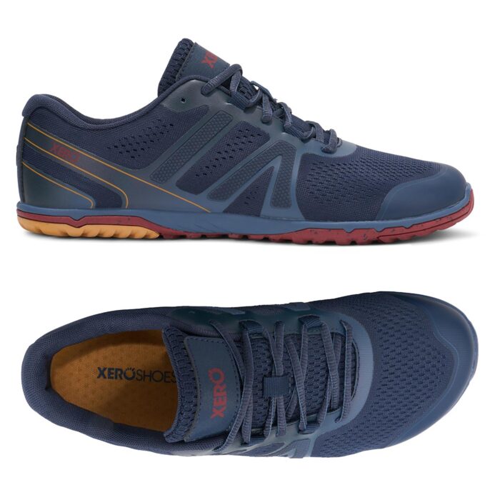 HSM-VIRO Xeroshoes HFS-II Vintage Indigo-Red-Ochre
