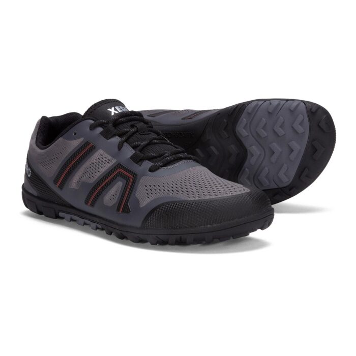 MEM-SGO Xeroshoes Mesa Trail II Steel Gray Orange