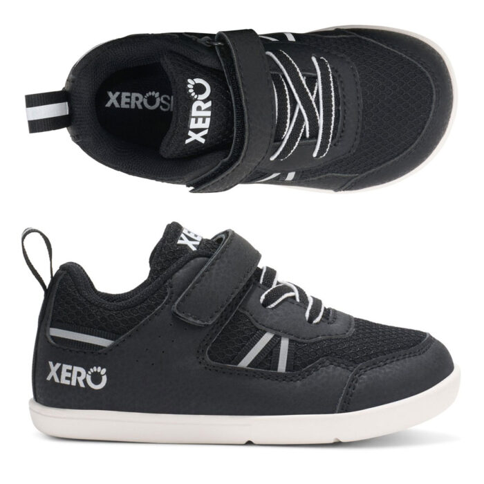 PROC-BKWH Xeroshoes Kids Prio Black White