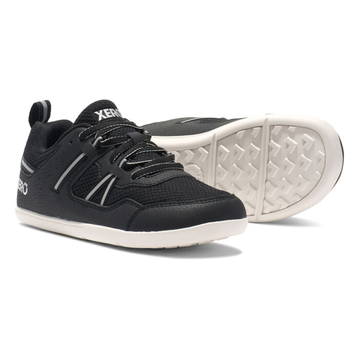 PROY-BKWH Xeroshoes Prio Big Kids Black White