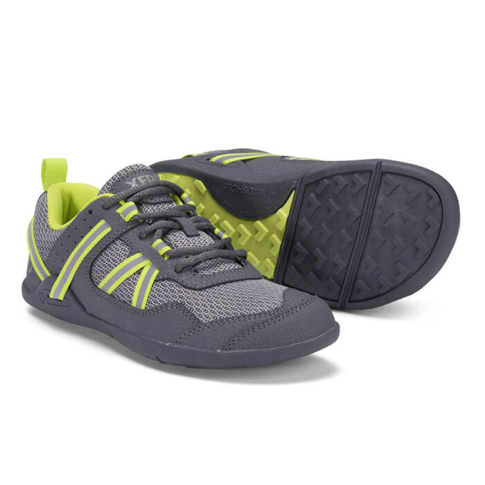 PRY-GRL Xeroshoes kids prio youth gray lime