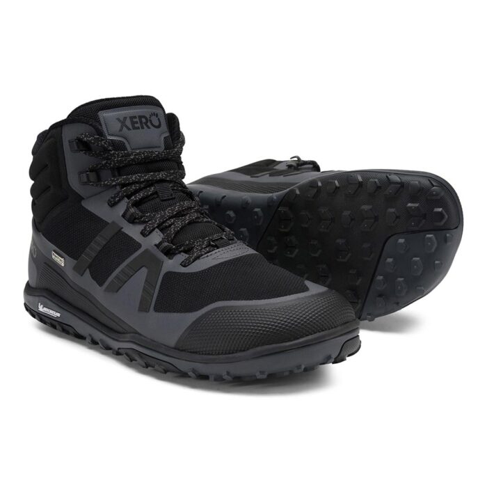 SCXM-BKAP xeroshoes Scrambler Mid II WP Black-Asphalt