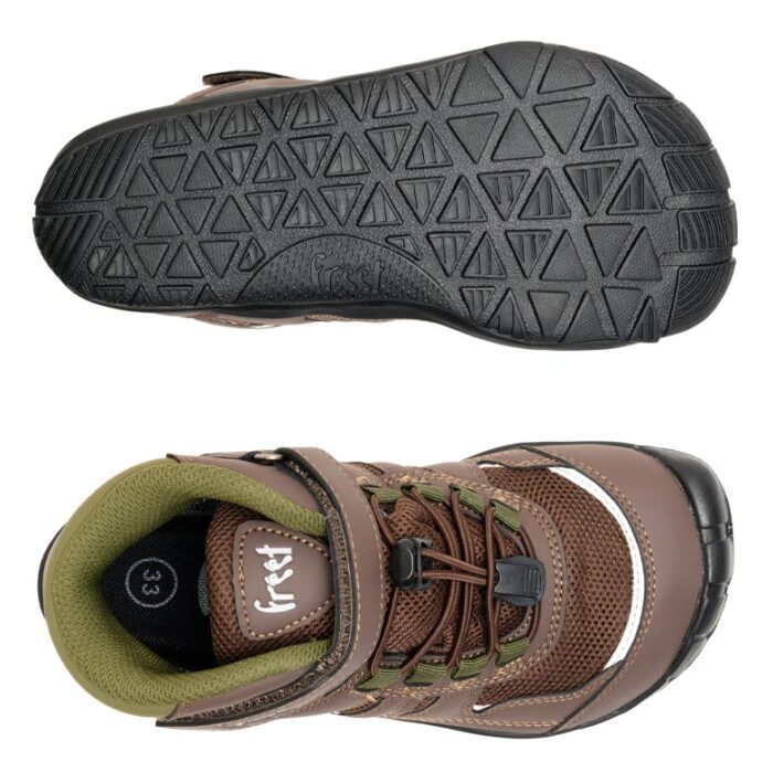 FR2132 freet tufee kids brown-khaki