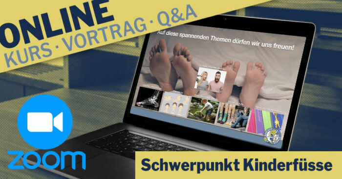 Kinderfuss Vortrag Starke Basis starke Kinder - zoom barfussschule