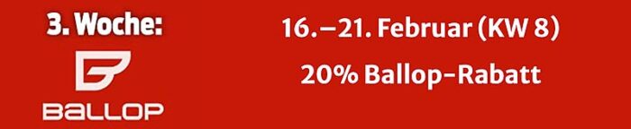 Woche 3 Ballop Sale