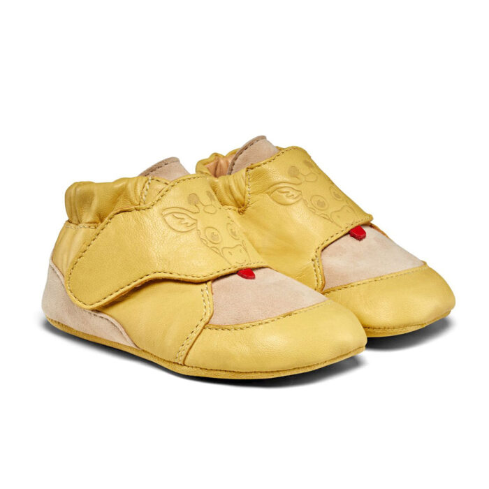 01257-60097 Affenzahn Krabbelschuh Leder Crawly Giraffe