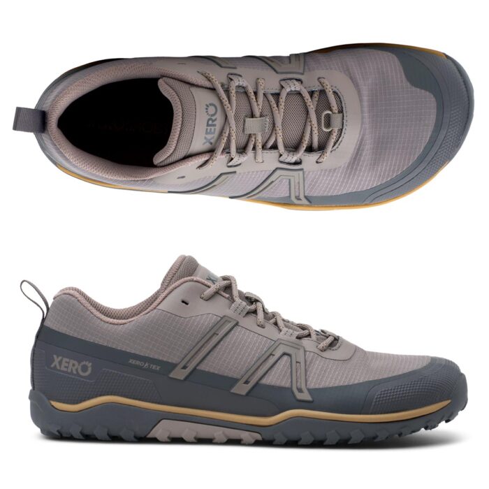 TLXM-DTAP Xeroshoes Scrambler Low WP driftwood asphalt Men