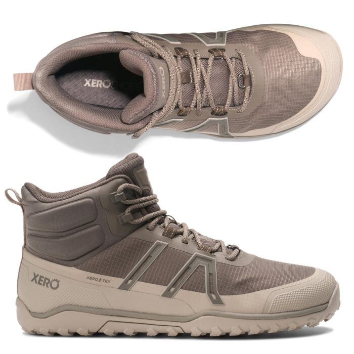 TMXM-MRPC Xeroshoes Scrambler Trail Mid WP morel pure cashmere Men