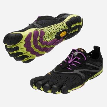 16W3105 Vibram FiveFingers V-RUN yellow-purple Zehenschuhe
