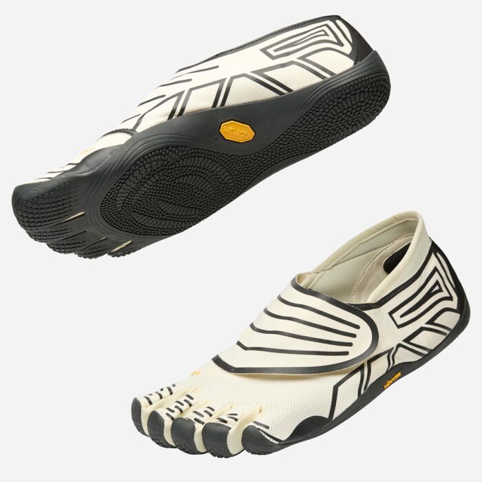 26M8805 Vibram-FiveFingers Groundsplay Ivory-Black Zehenschuhe