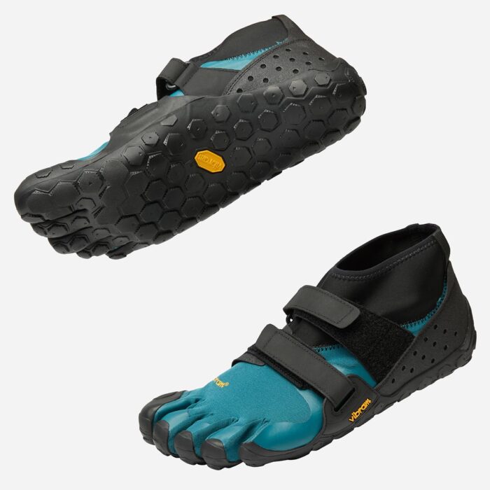 26U4606 Vibram FiveFingers Scramkey deep-lake-black Zehenschuhe