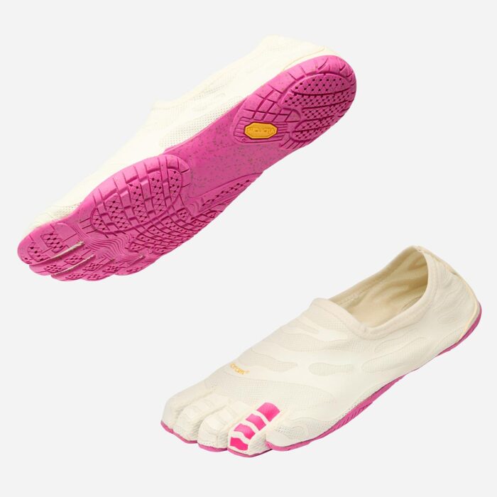 26W0604 Vibram FiveFingers Graspifier ivory fuchsia Zehenschuhe