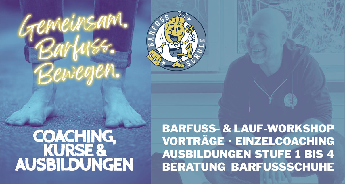 Barfuss Schule Workshops Ausbildungen Fussgesundheit
