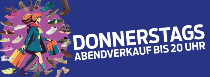 Banner Homepage Abendverkauf Donnerstags